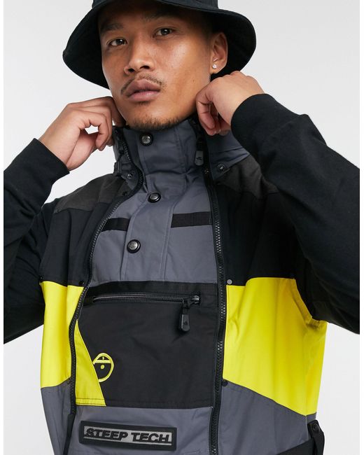 The North Face Steep Tech Apogee Vest in Yellow for Men | Lyst Canada