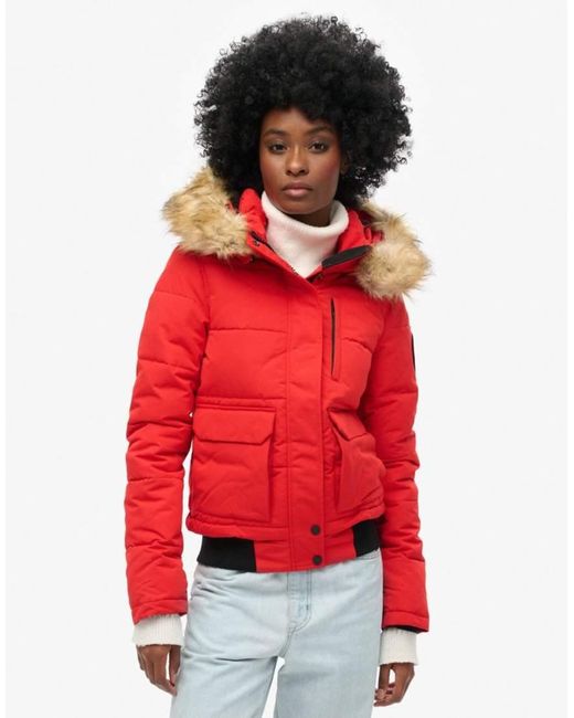 Superdry Red Everest Bomber Jacket
