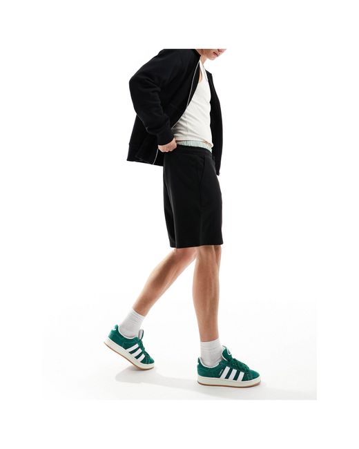 New Look – jersey-shorts in Black für Herren