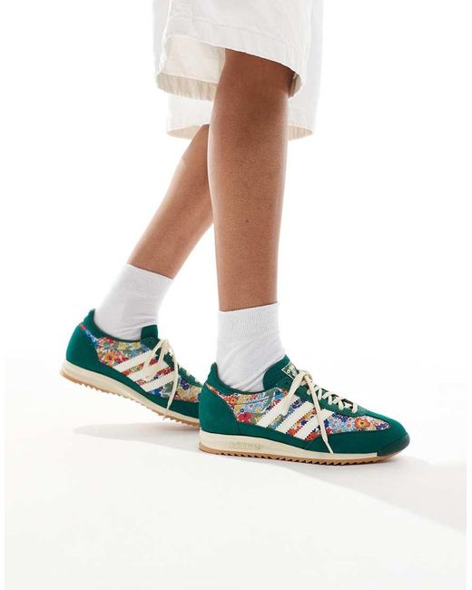 adidas gazelle silver green womens Adidas Original SUPERSTAR II Men's -WHITE/GREEN/BLACK  Moesports