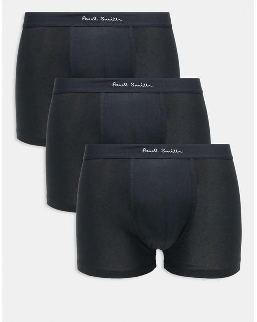Paul Smith Blue Paul Smith 3 Pack Trunks for men