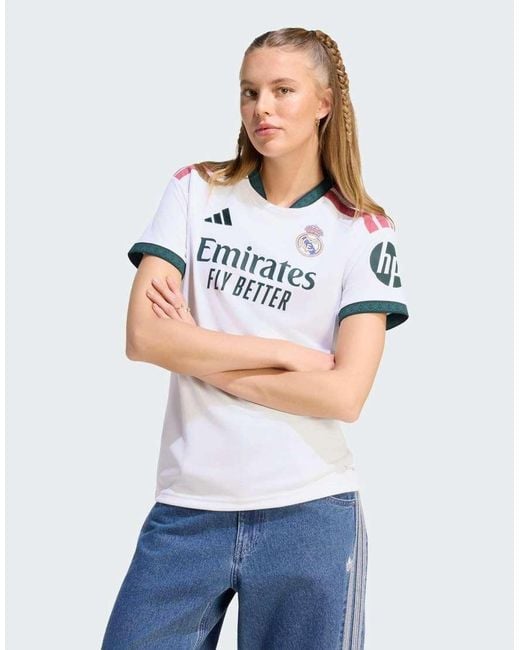 Adidas Originals Gray Real Madrid 26/27 Home Jersey