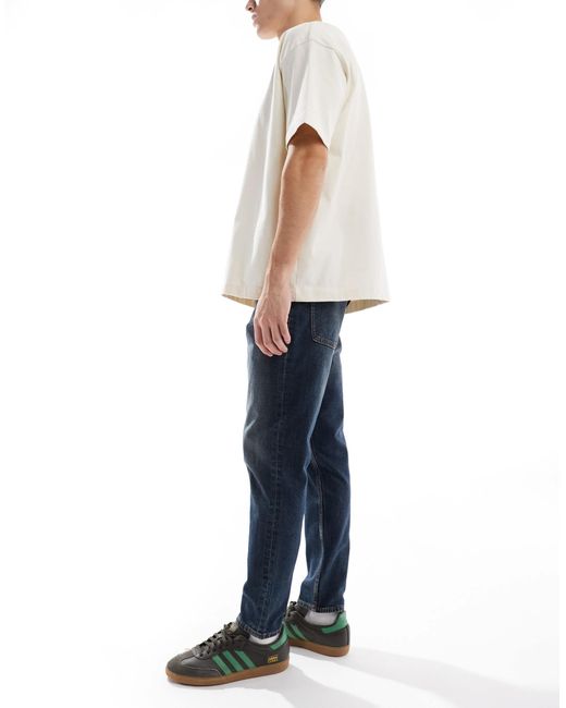 ASOS Blue Stretch Tapered With Tint for men