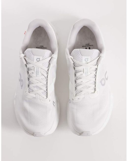 On Shoes White Cloudsurfer Next Running Trainers