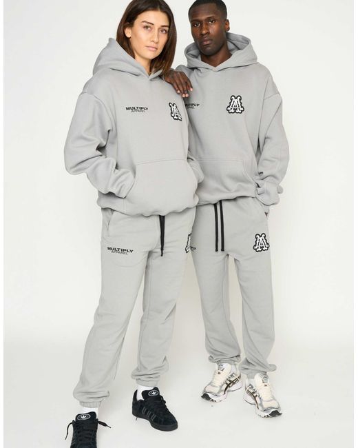Multiply Apparel Gray – initials – jogginghose