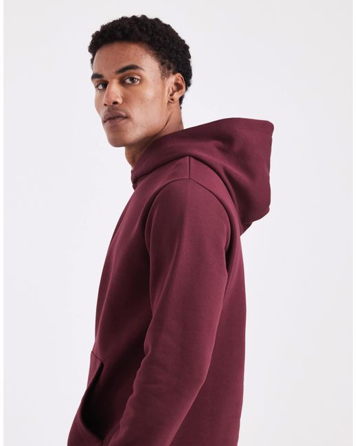 ASOS Red Essentials Hoodie for men