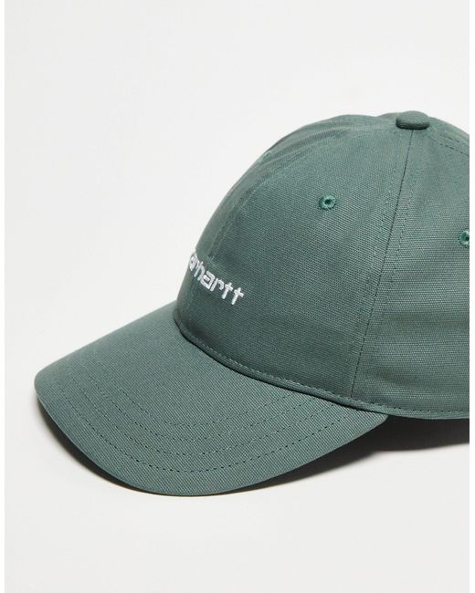 Gorra con texto Carhartt de color Green