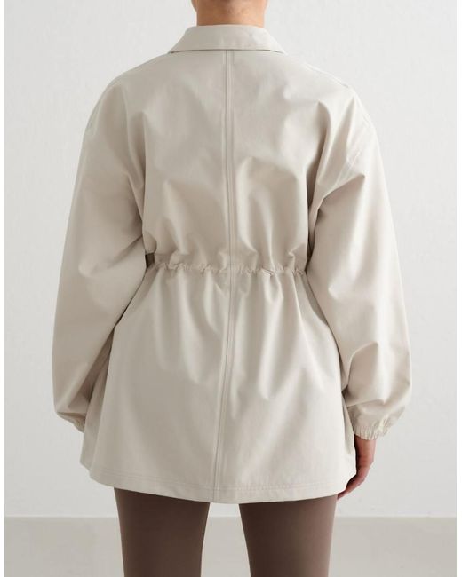 Aim'n Natural Clay Waterproof Zip Jacket