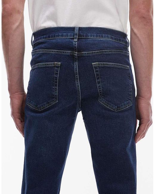 Topman Gray Stretch Slim Jean for men