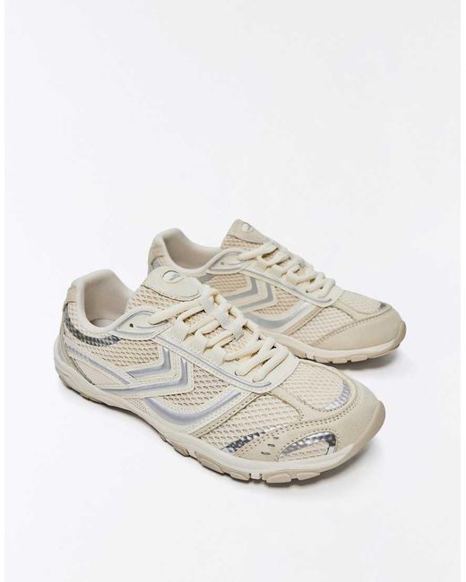 Bershka White Barefoot Trainers