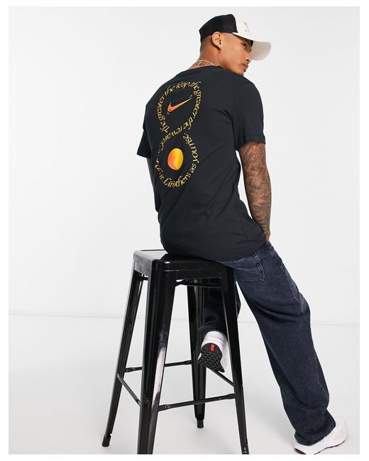 mens nike logo t shirt
