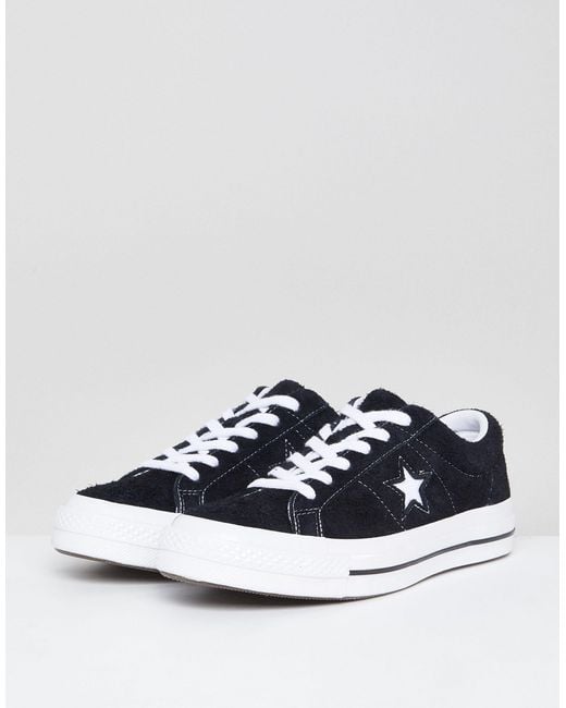Converse One Star Ox Trainers in Black - Save 31% - Lyst