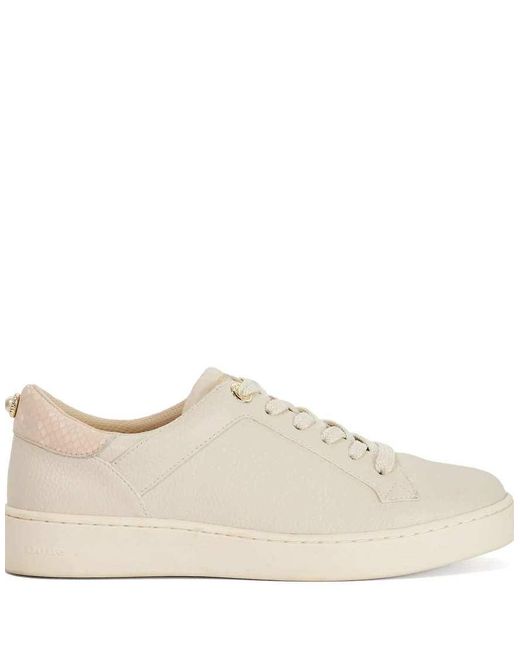 Dune White Emba Trainers