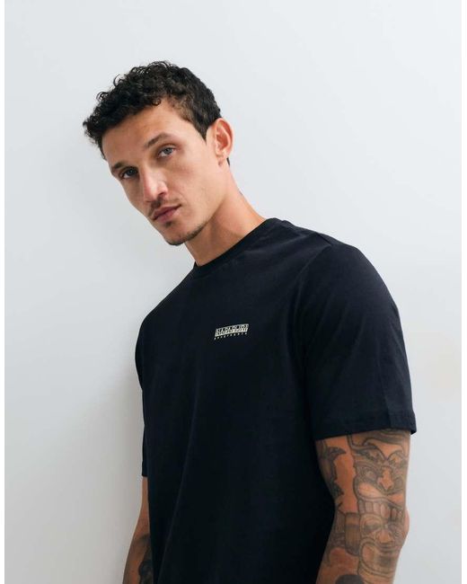 Napapijri Blue Yourte T-shirt for men