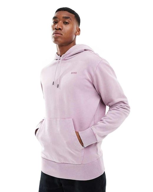 Pink pullover hoodie men's online