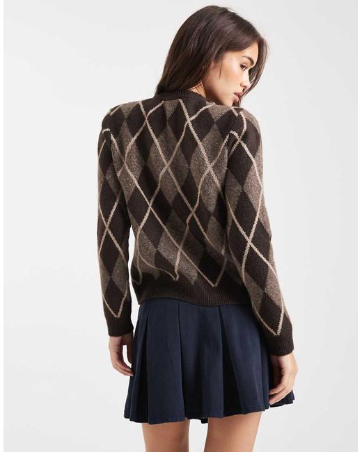 Threadbare Black Button Down Crew Neck Cardigan