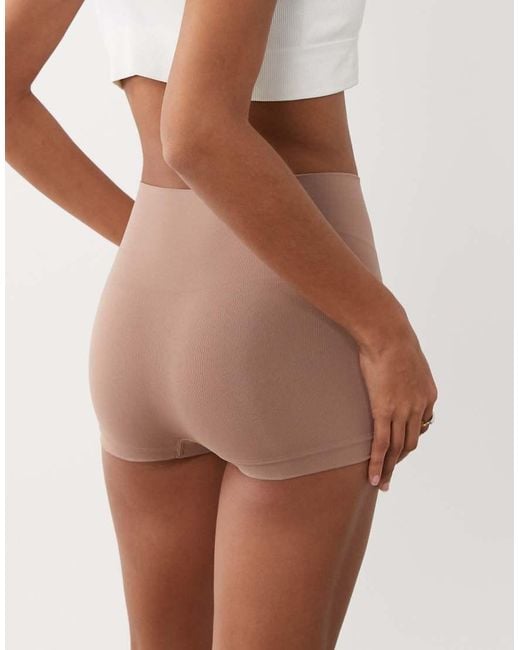 Spanx Brown Shape Extraordinary Boyshort