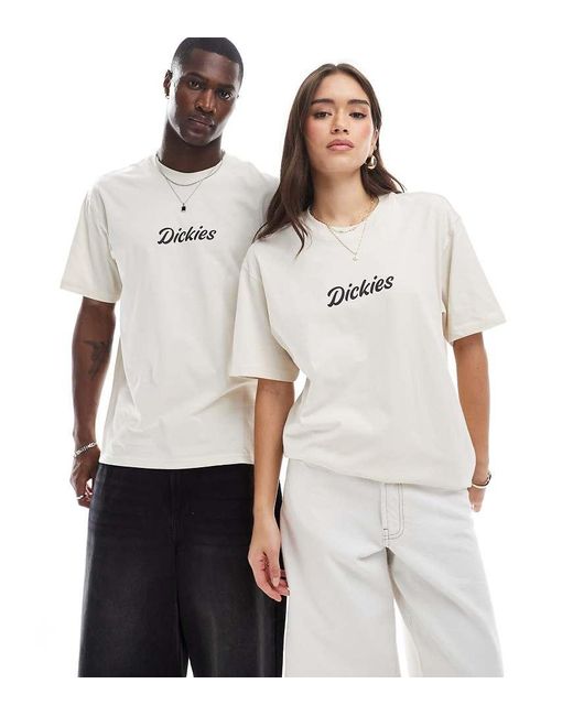 Dickies Natural Curves Script Central Logo T-shirt