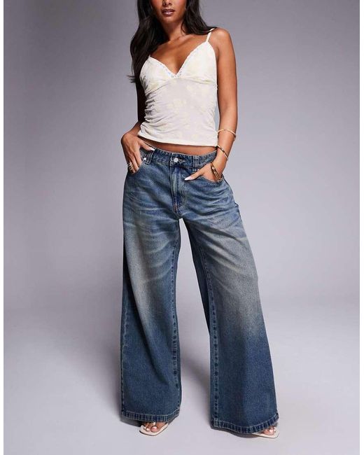 Abrand Jeans Blue 99 Mega baggy Jeans