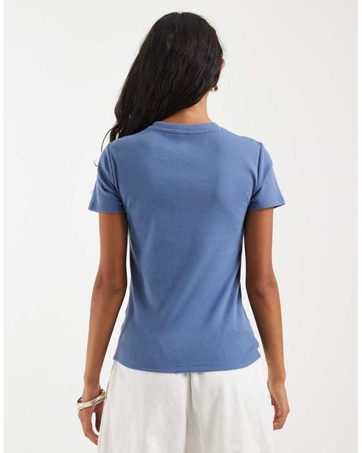 Gap Blue Button Through Fine Knit Cardigan