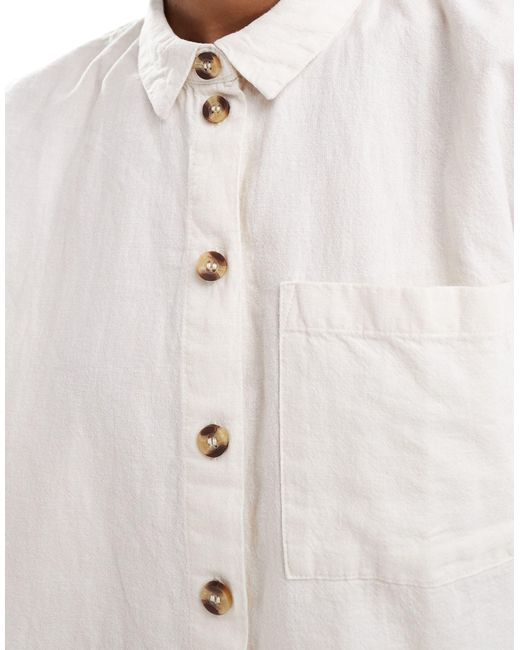 Camicia corta di Vero Moda in White