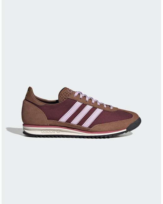 Adidas Originals Brown Sl 72 Og Trainers