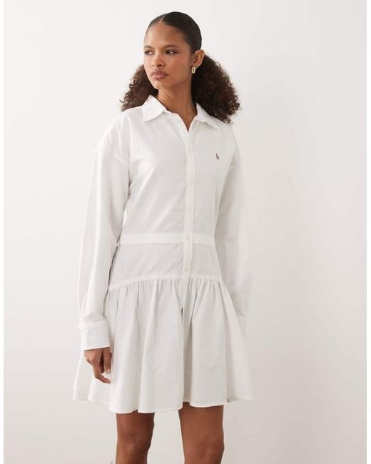 Polo Ralph Lauren Natural Woven Shirt Dress