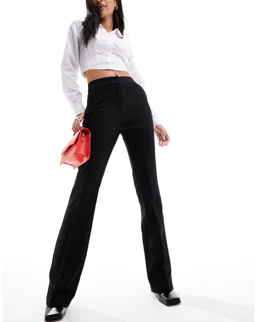 side-stripe tailored trousers