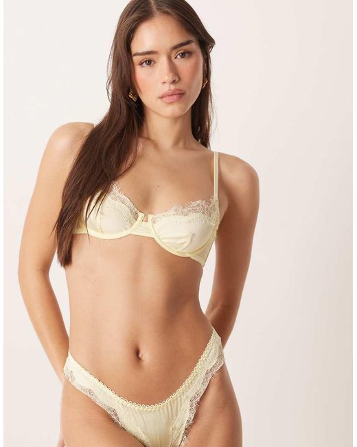 KAT THE LABEL Natural Sorrento Underwired Bra
