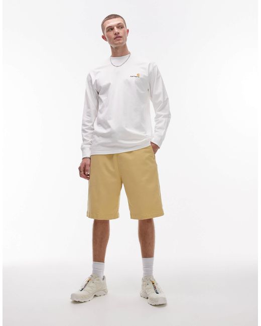 Floyde - short Carhartt pour homme en coloris White