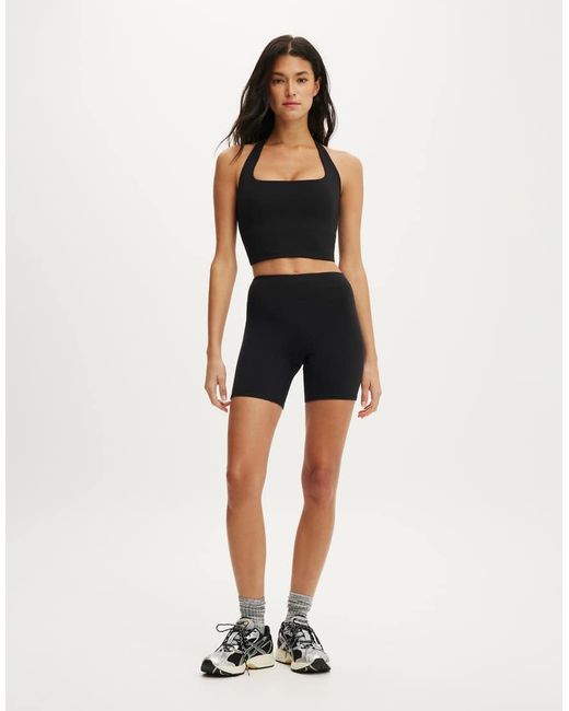 Cotton On Black Ultra Soft T-Bar Tank