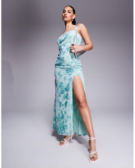 Princess Polly Blue – maxikleid