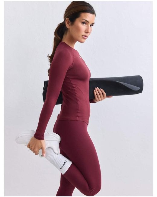 Aim'n Red Merlot Soft Basic Long Sleeve