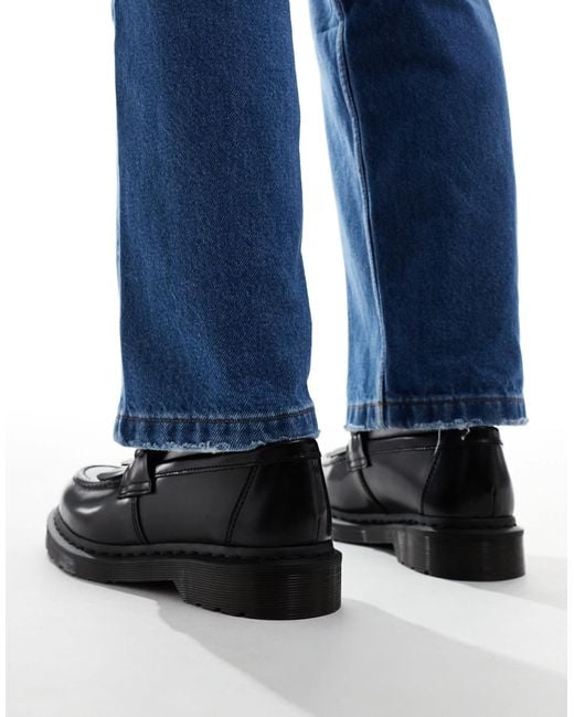 Dr. Martens Blue Adrian Snaffle Loafers for men