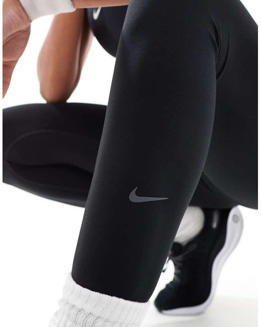 Nike Black Nike One Training Dri-Fit Full Length Leggings
