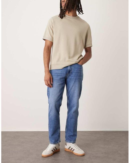 Mango Natural Lori Cotton Straight Jean for men