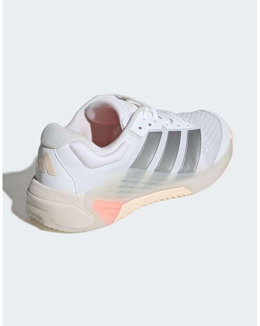Adidas Originals White Dropset 4 Training Shoes