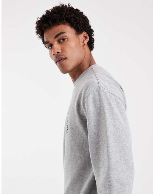 Levi's Blue Relaxed Graphic Sweatshirt for men