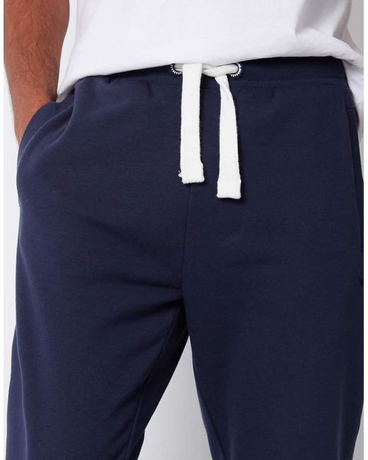Threadbare Blue Straight Leg Joggers for men