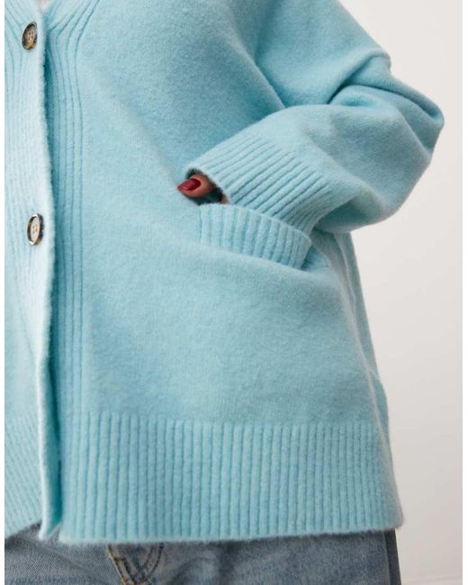 Oversized button front cardigan hotsell