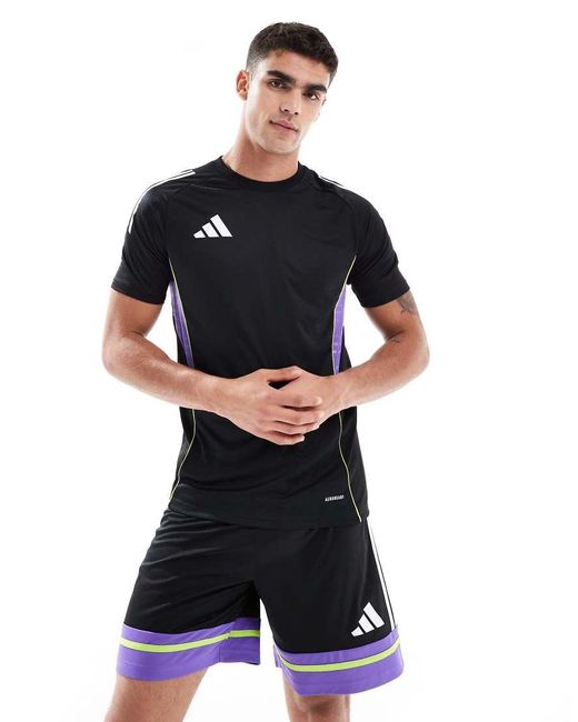 Adidas Originals Black Adidas Football Tiro 25 Competition Training Jersey for men