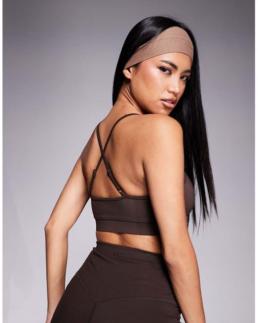 4505 Gray Sculpting Active Medium Support Sports Bra With Adjustable Straps