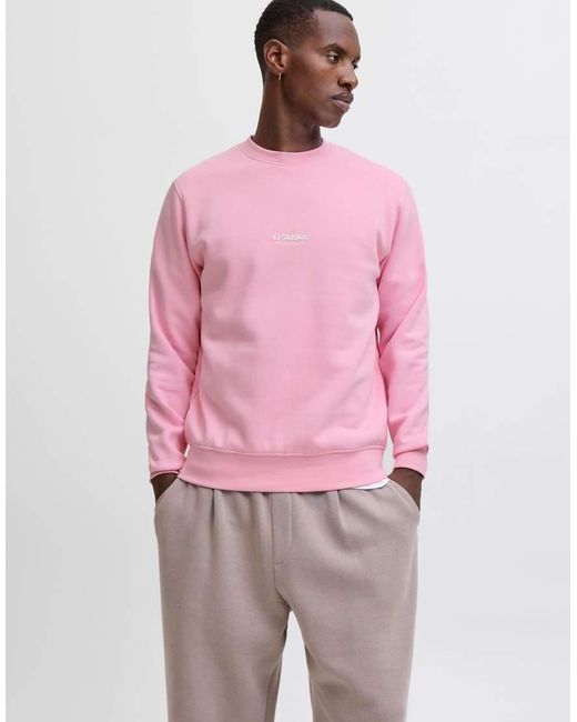 Jack & Jones Pink Sweatshirts for men