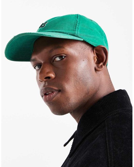 Levi's Black Ls Monogram Logo Cap for men