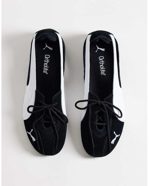 PUMA Black Speedcat Ballet Nova Flats