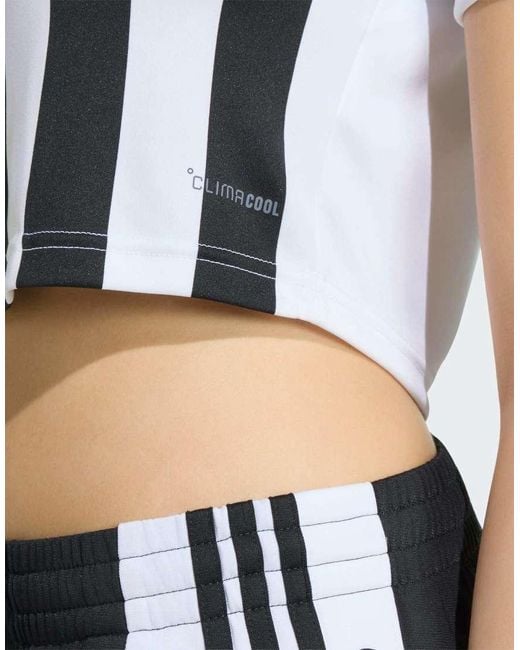 Adidas Originals White Juventus 26/27 Home Cropped Jersey