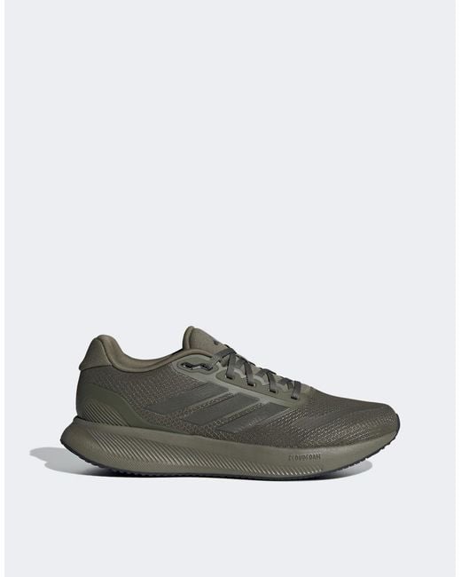 Adidas Originals Green Adidas Running Runfalcon 5 Running Trainers for men