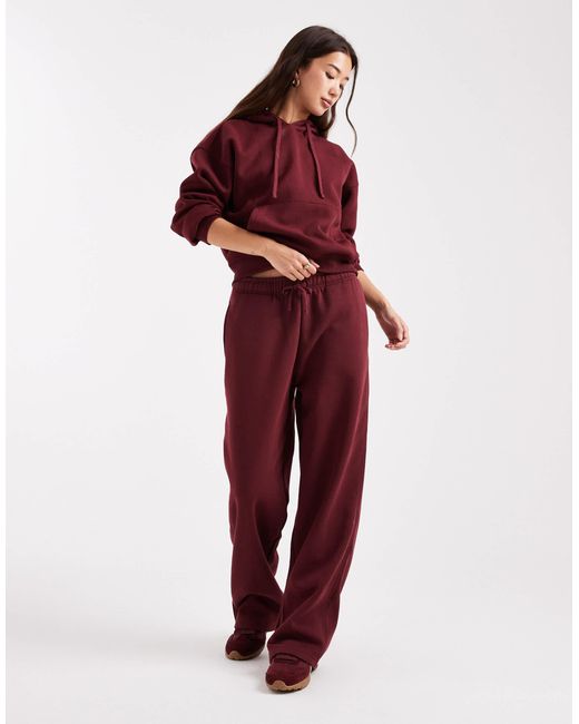 ONLY Red – jersey-jogginghose