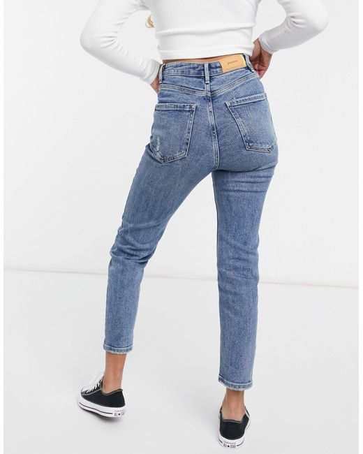 Stradivarius Cotton Petite Slim Mom 