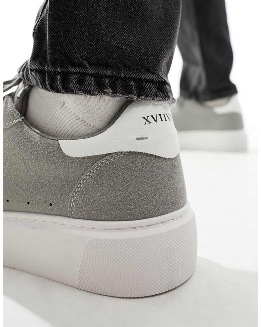 ASOS Sneakers Met Veters En Dikke Zool in het Zwart voor heren Lyst NL